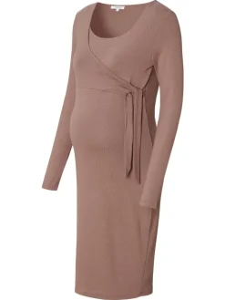 Still-Kleid Asa in Deep Taupe