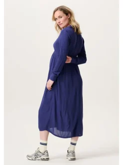 Still-Kleid Brevi in Skipper Blue
