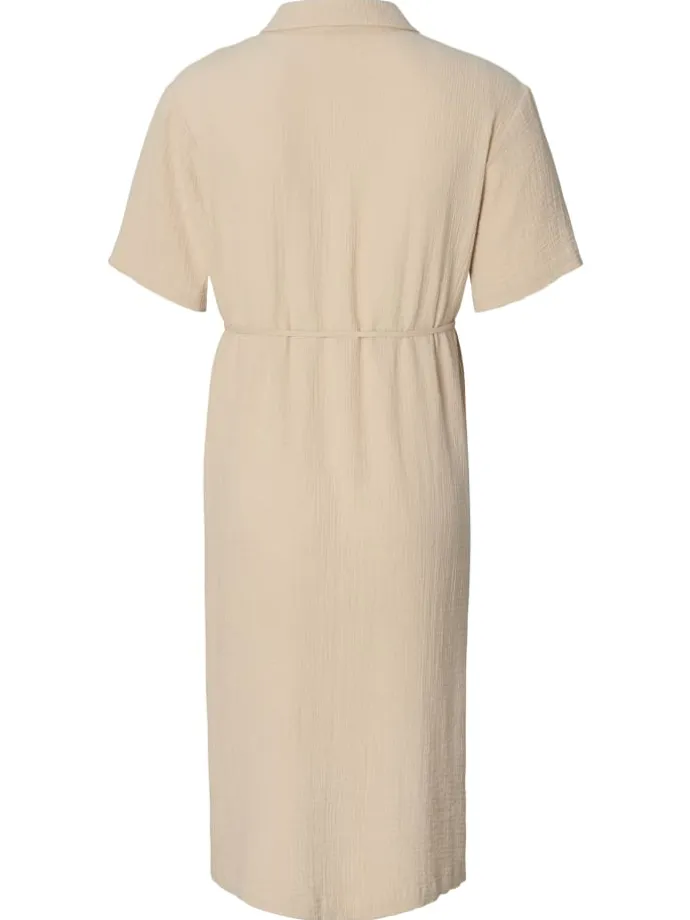 Still-Kleid Cruz in Light Sand