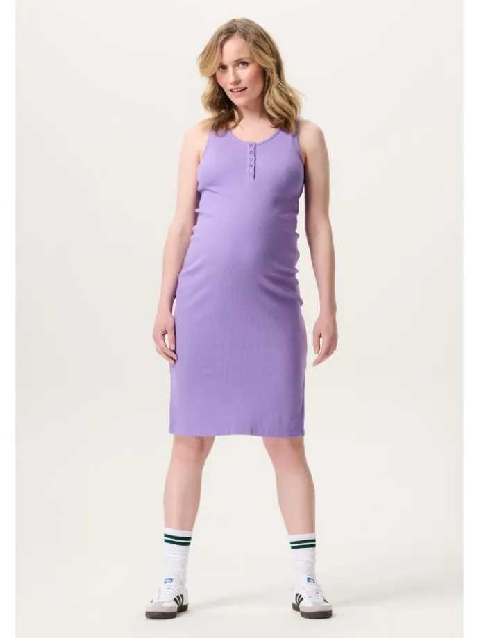 Still-Kleid Estrella in Paisley Purple