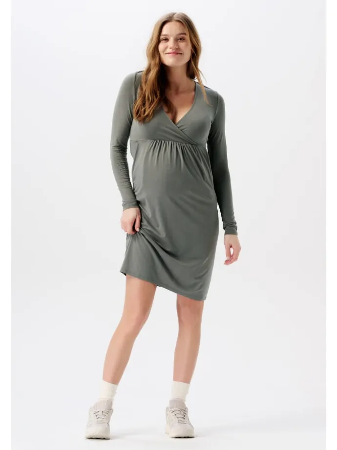 Still-Kleid Gaja in Sage