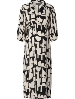 Still-Kleid Lieksa in Monochrome All Over Print