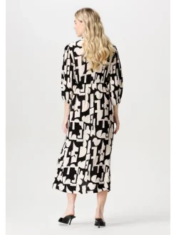 Still-Kleid Lieksa in Monochrome All Over Print
