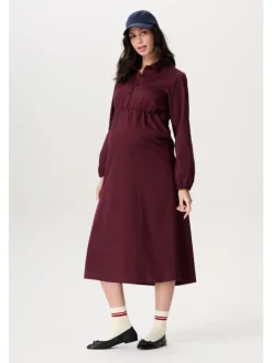 Still-Kleid Odda in Fig