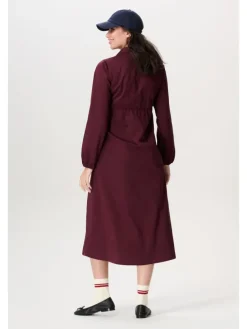 Still-Kleid Odda in Fig
