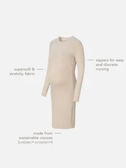 Still-Kleid Zane in Light Sand