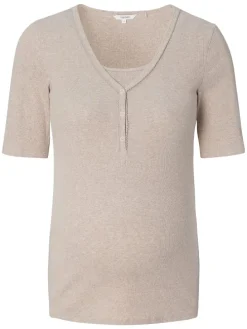 Still-Schlaftop Renate in Taupe Melange