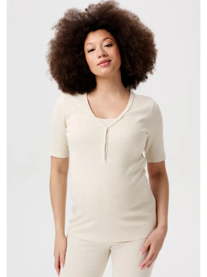 Still-Schlaftop Renate in Oatmeal