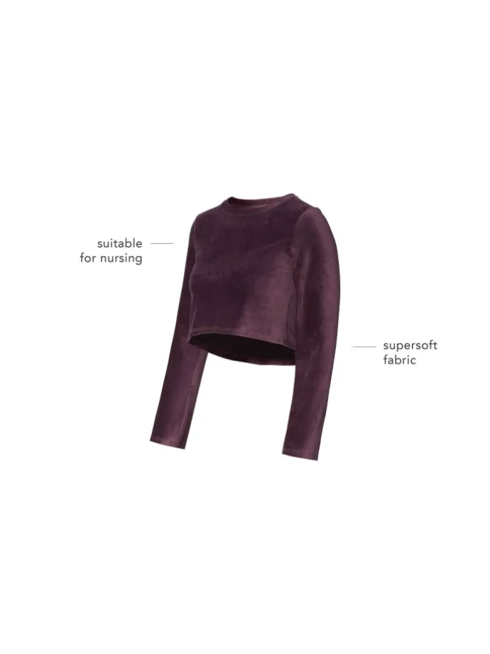 Still-Shirt Espoo in Plum Perfect