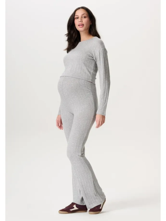 Still-Shirt Lejre in Grey Melange