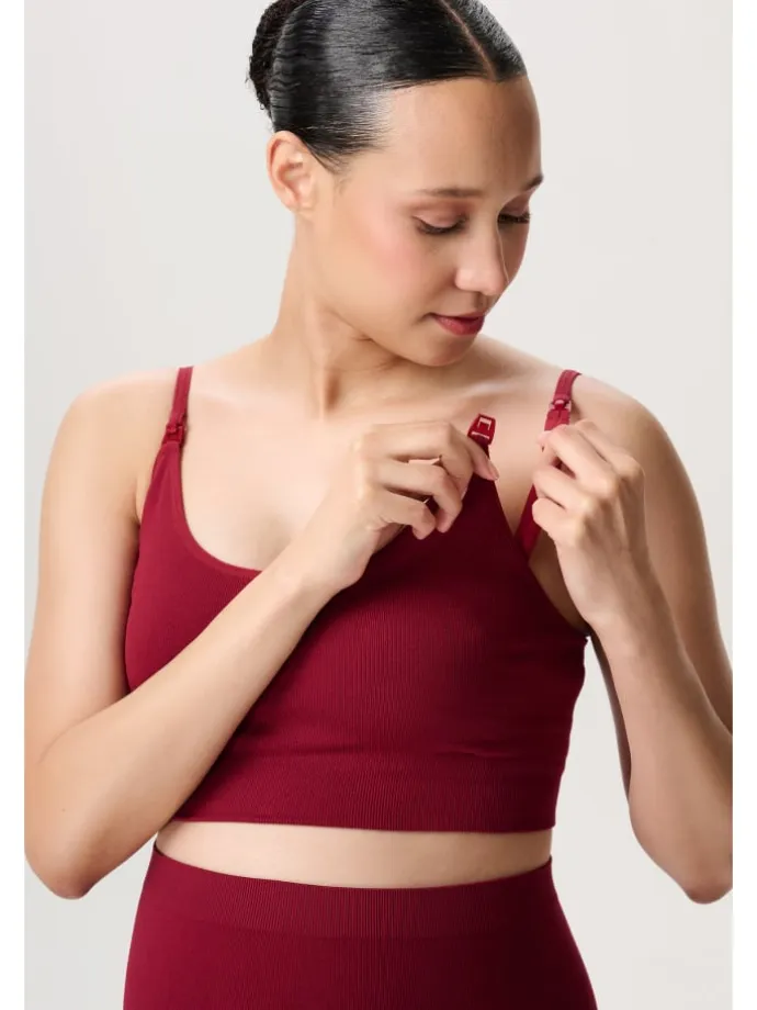 Still-Shirt Mevie Seamless in Tibetan Red