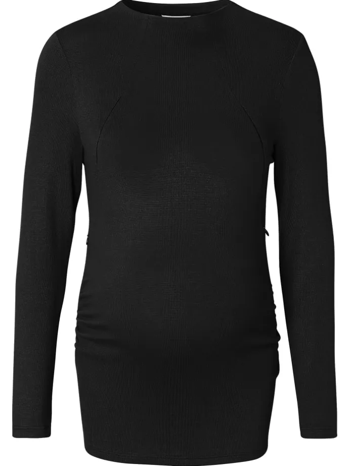 Still-Shirt Rosa in Black
