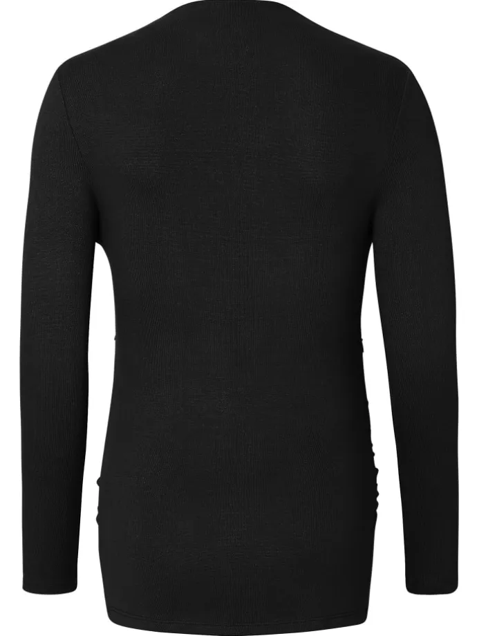 Still-Shirt Rosa in Black