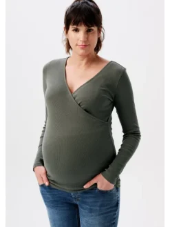 Still-Shirt Sara in Olive