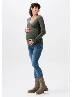 Still-Shirt Sara in Olive