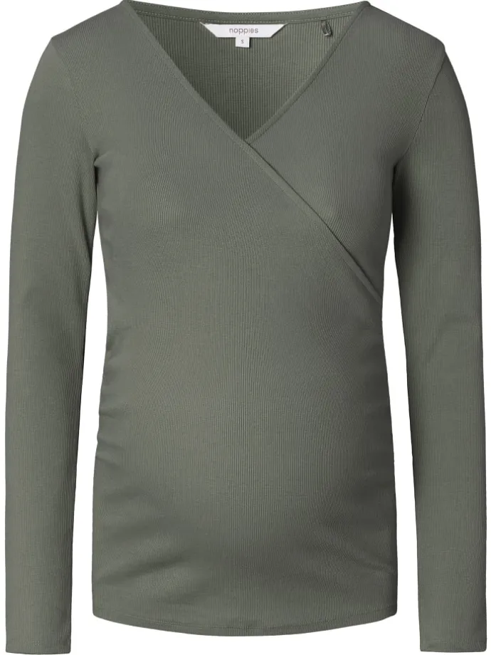 Still-Shirt Sara in Olive