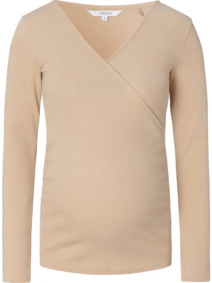 Still-Shirt Sara in White Pepper