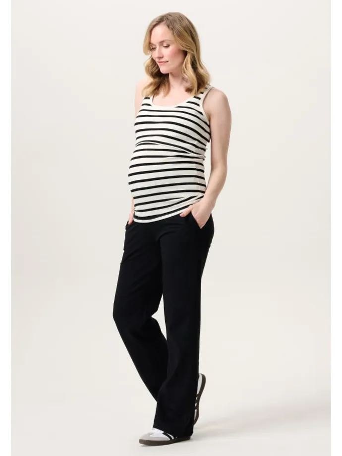 Still-Top Jamee in Cream Stripe