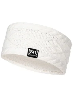 Stirnband "Knit" in Weiß
