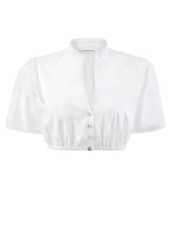 Stockerpoint Dirndlbluse Dorette in weiss