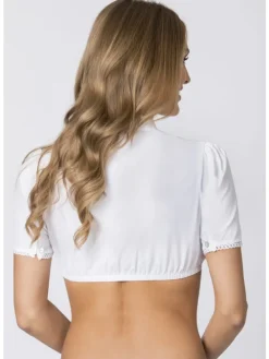 Stockerpoint Dirndlbluse Dorette in weiss