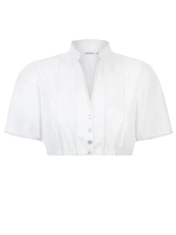 Stockerpoint Dirndlbluse Ariana in weiss