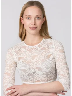 Stockerpoint Dirndlbluse Akasha in creme