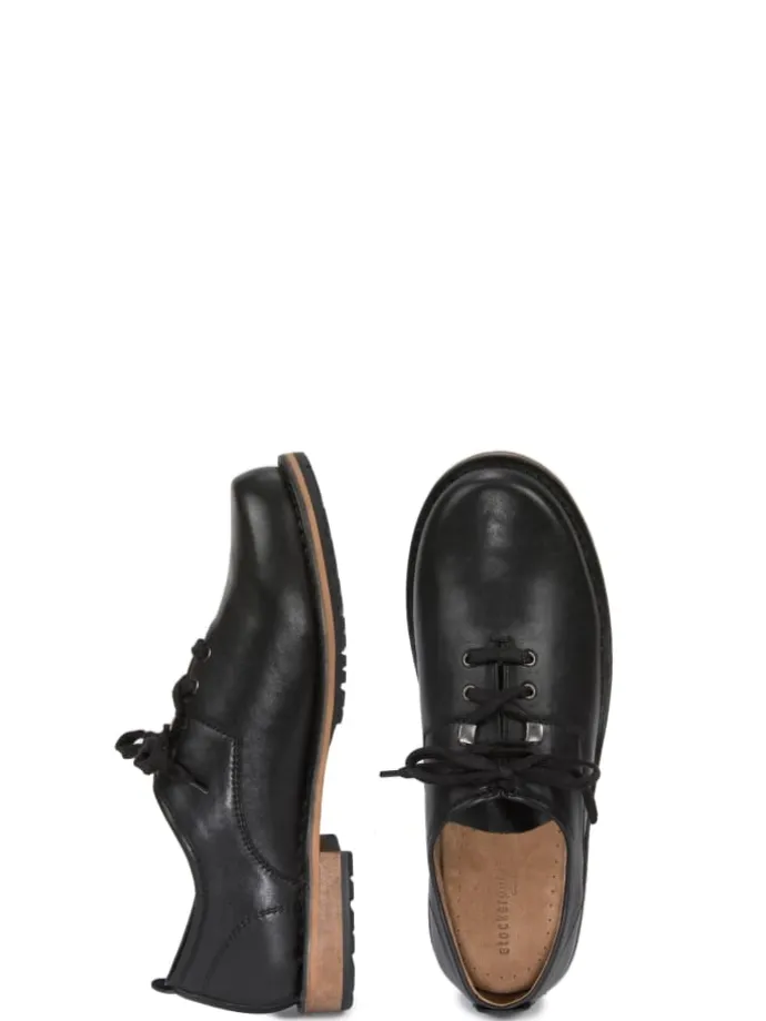 Stockerpoint Haferlschuh Marvin in schwarz nappa