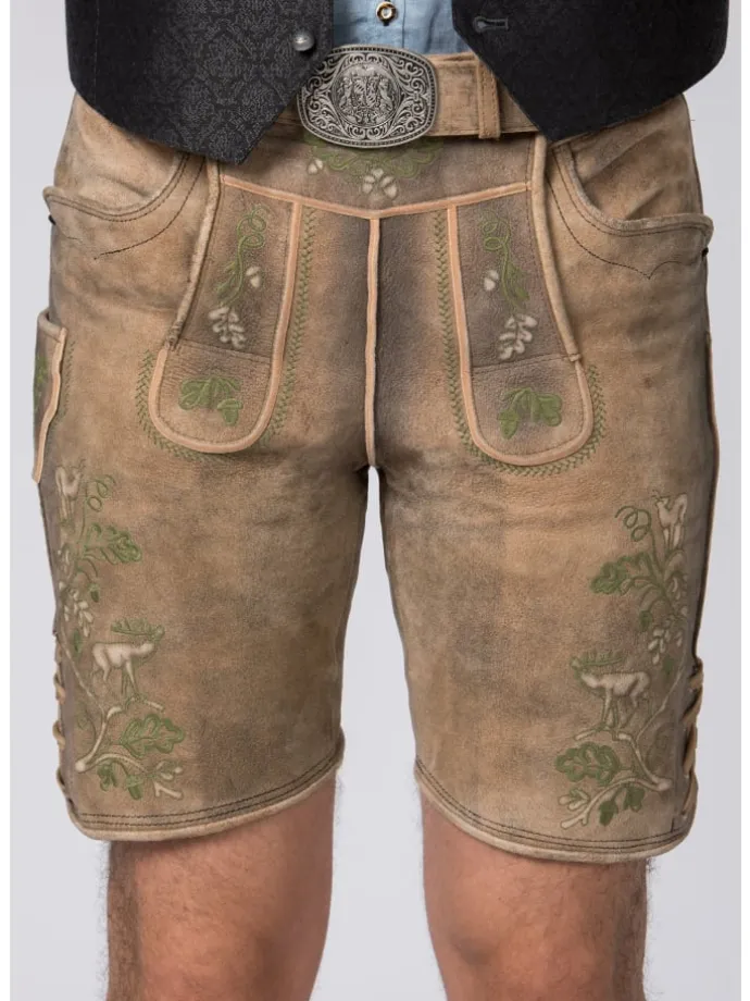 Stockerpoint Trachtenlederhose Falkenstein in uroid