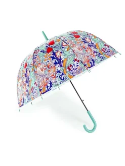 Stockschirm in Dunkelblau/ Bunt - Ø 80 cm