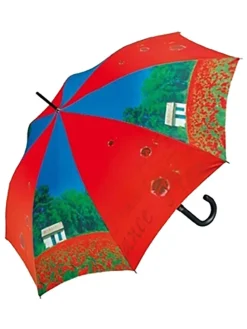 Stockschirm in Rot