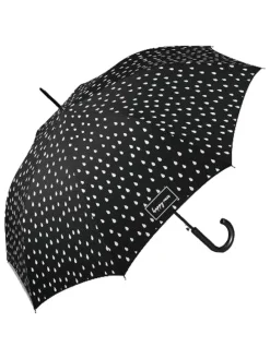 Stockschirm in Schwarz/ Weiß - Ø 105 cm