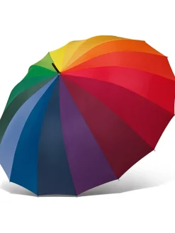 Stockschirm "Rainbow" in Bunt - Ø 130 cm