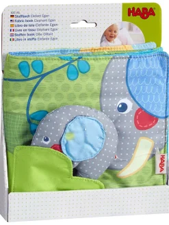 Stoffbuch "Elefant Egon" - ab 6 Monaten