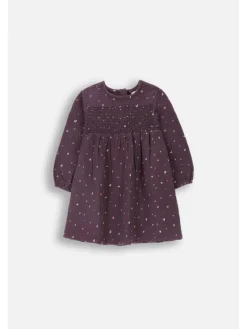 Stoffkleid in violett