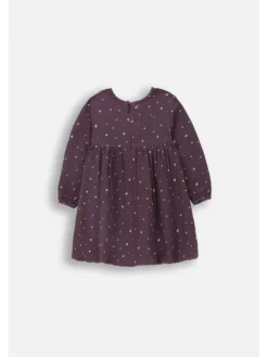 Stoffkleid in violett