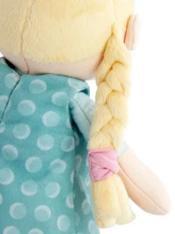 Stoffpuppe Kuschelpuppe in hellblau