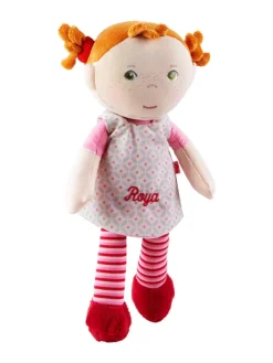 Stoffpuppe Kuschelpuppe Roya in mehrfarbig
