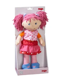Stoffpuppe Puppe Lilli-Lou, 30 cm in mehrfarbig