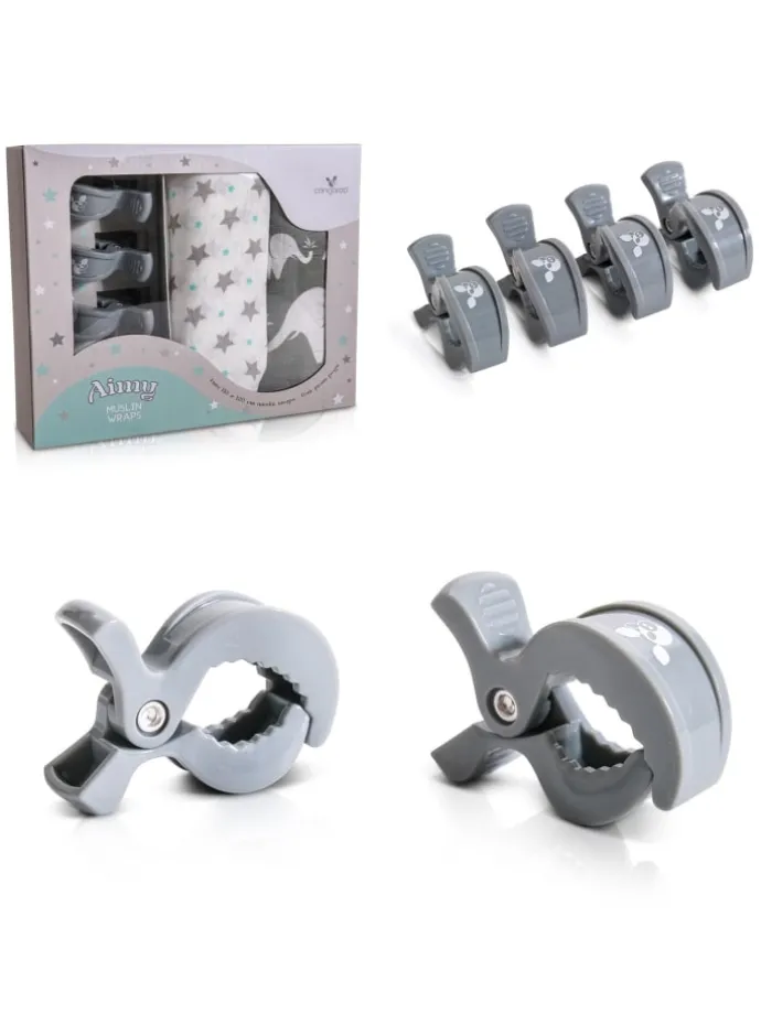 Stoffwindel Set Aimy 120x110cm in grau