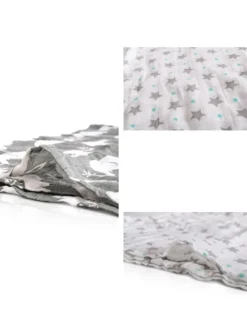 Stoffwindel Set Aimy 120x110cm in grau