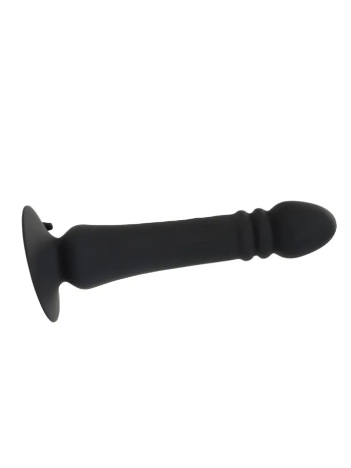 Stoßvibrator Anal thruster in schwarz