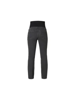 Straight Umstandsjeans in Grey Dark Wash