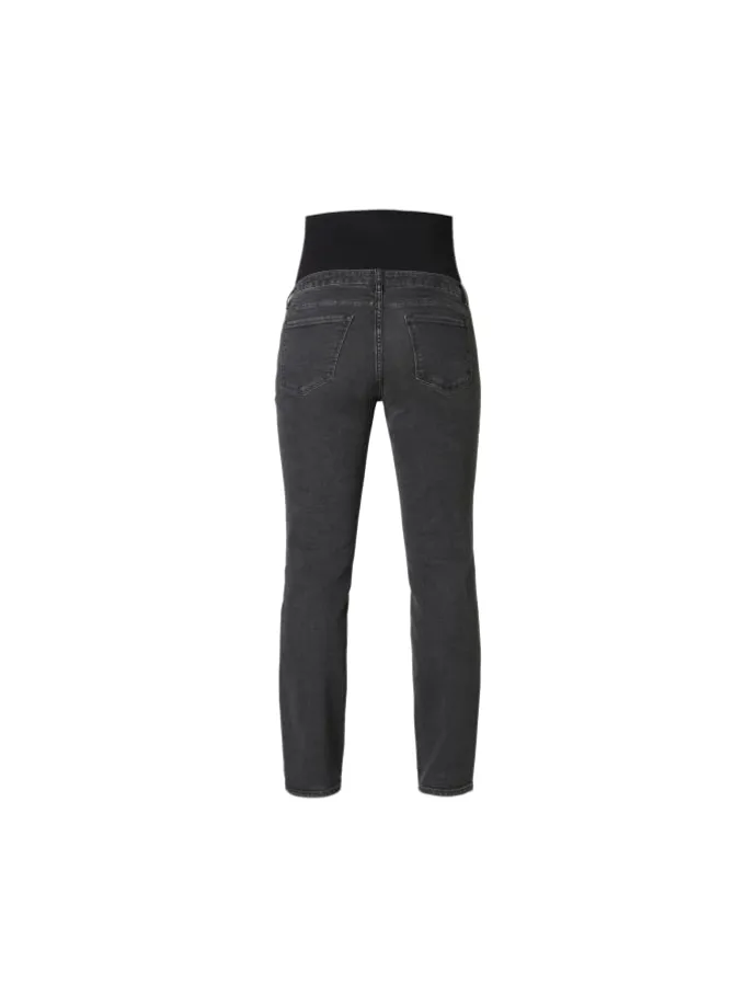 Straight Umstandsjeans in Light Blue Denim