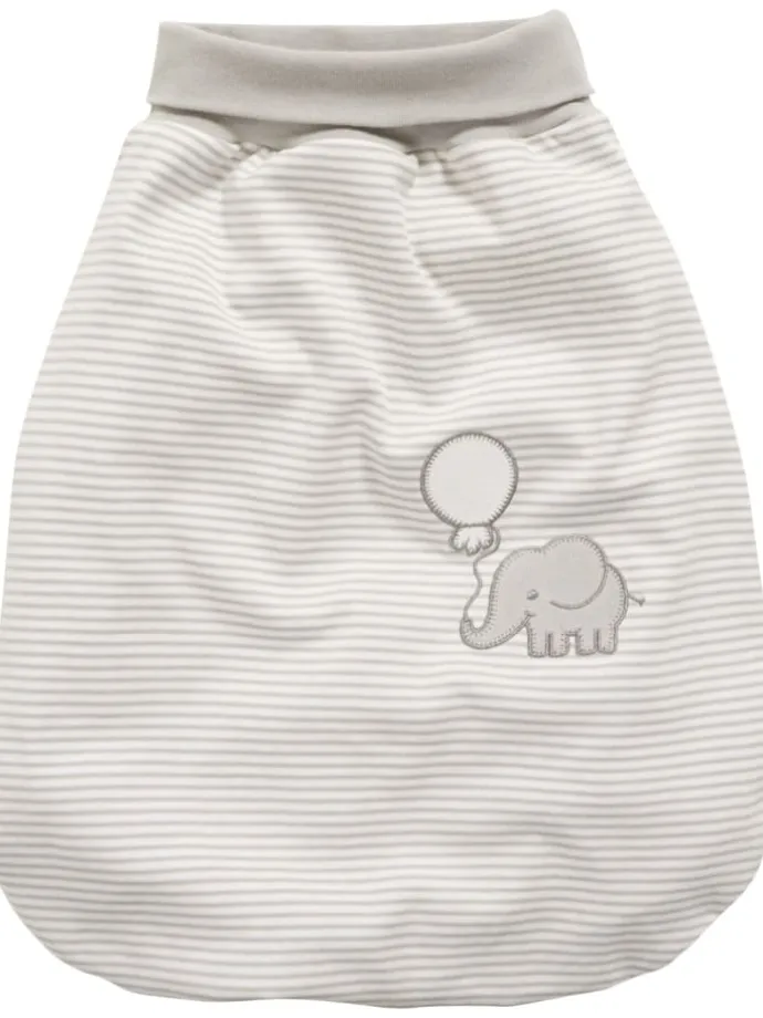 Strampelsack Interlock Elefant in Natur