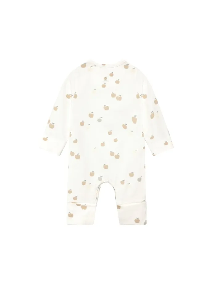 Strampler All Over Print in Egret