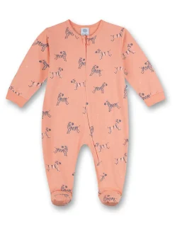 Strampler in Apricot