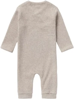 Strampler Nevis in Taupe Melange
