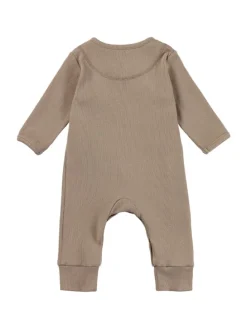 Strampler Rippjersey in sand