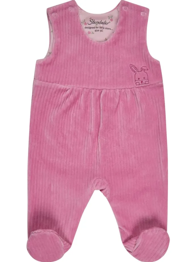 Strampler-Set Hase in rosa